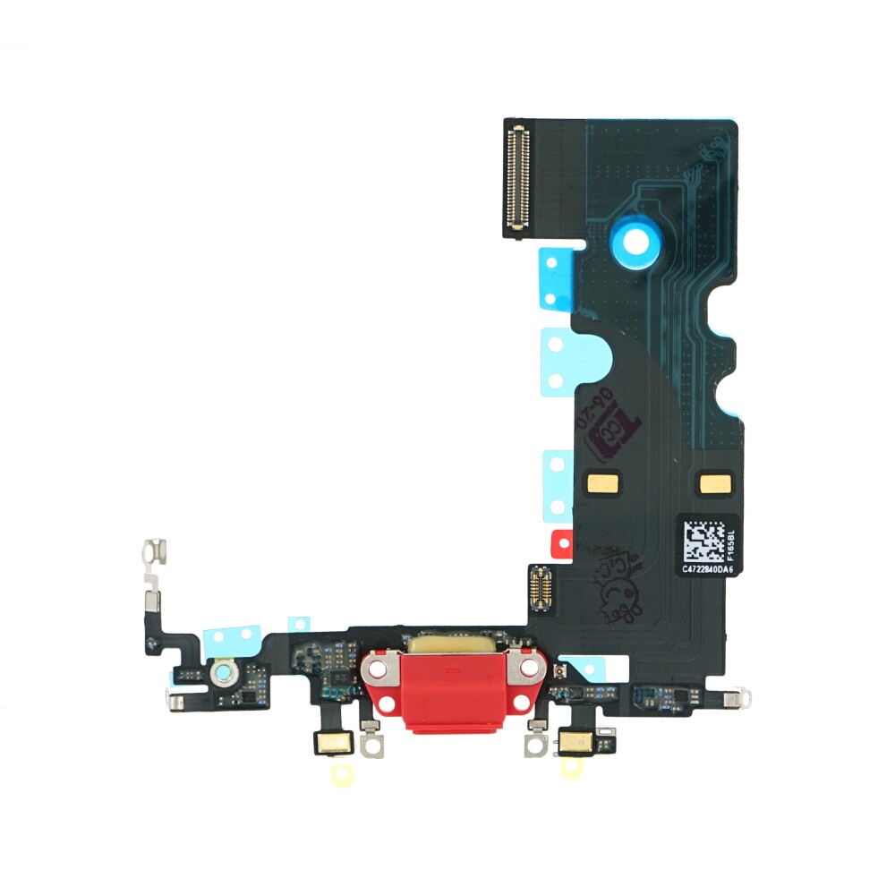 Nabíjecí adaptér Flex pro iPhone SE (2020) – červený