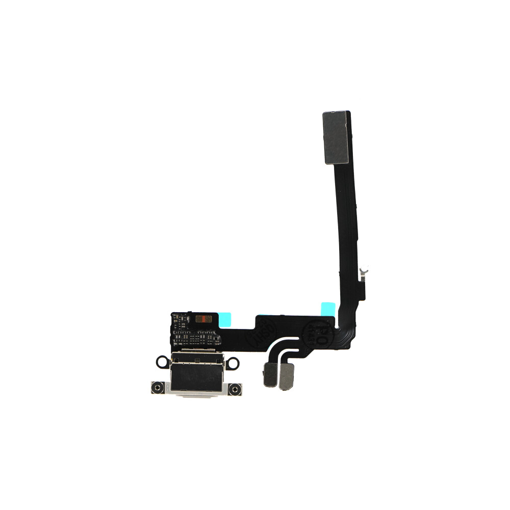 Nabíjecí port Flex + mikrofon pro iPhone 16 Pro – bílý titan