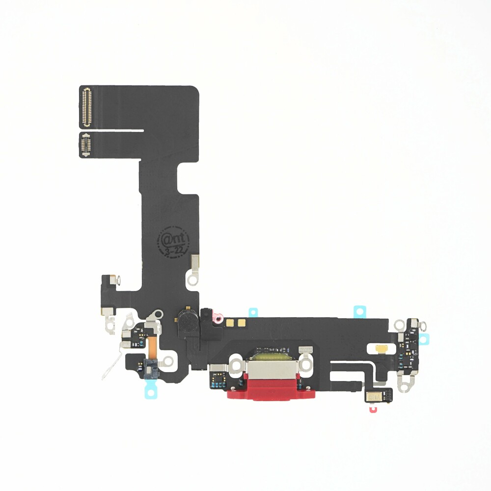 Nabíjecí port Flex pro iPhone 13, červený