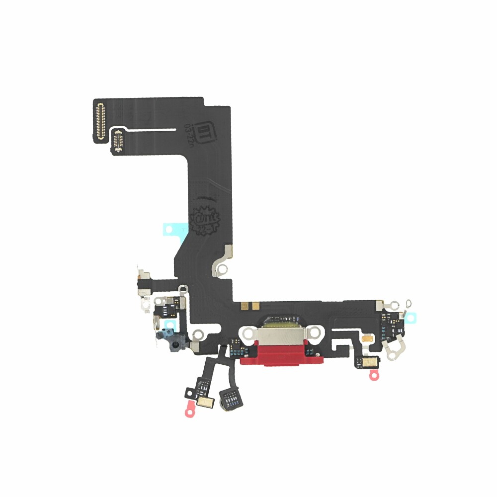 Nabíjecí port Flex pro iPhone 13 Mini, červený