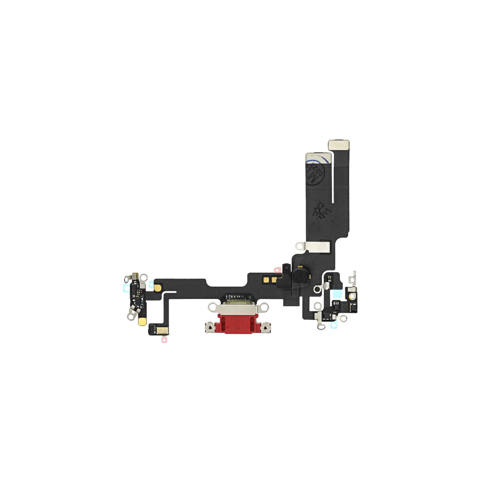 Nabíjecí port Flex pro iPhone 14, červený