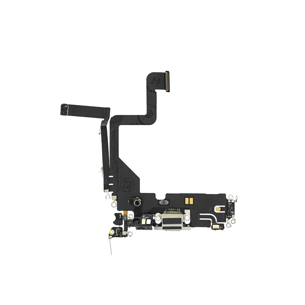 Nabíjecí port Flex pro iPhone 14 Pro, stříbrný