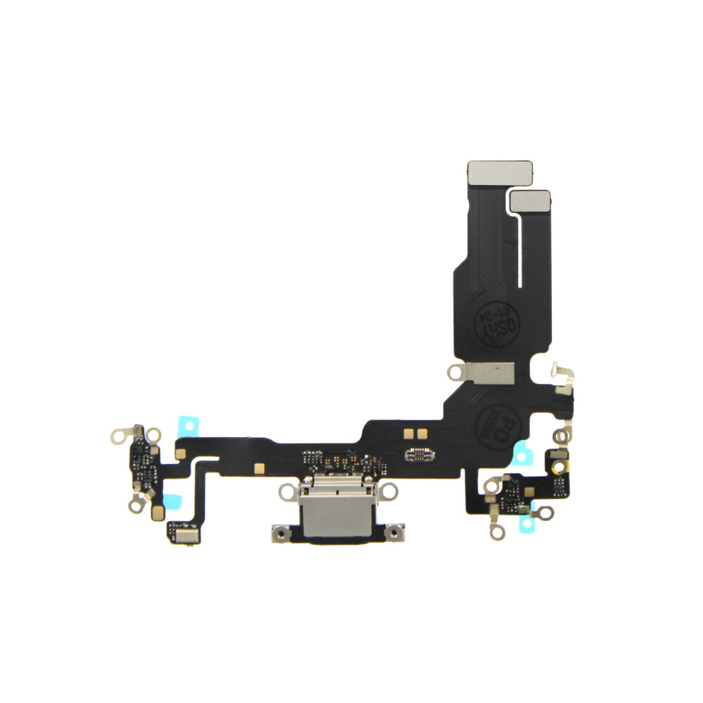 Nabíjecí port Flex pro iPhone 15, černý