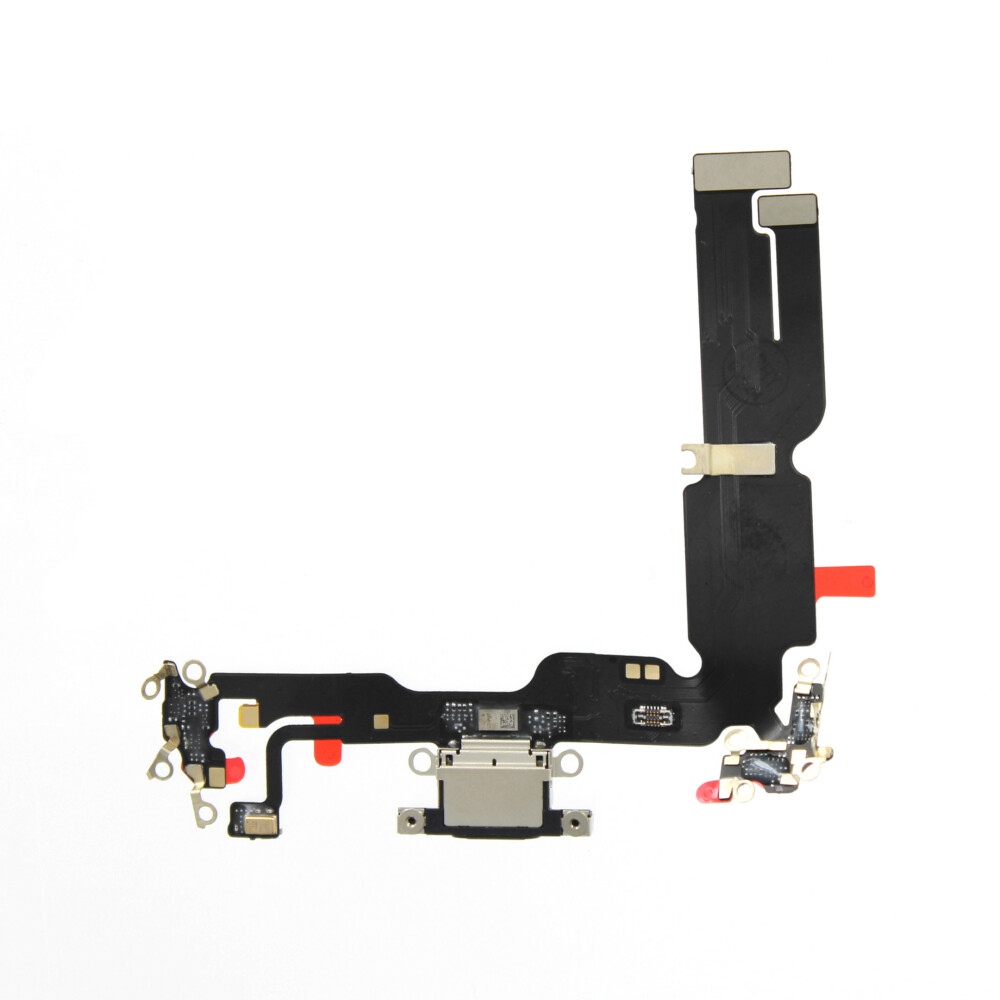 Nabíjecí port Flex pro iPhone 15 Plus, černý