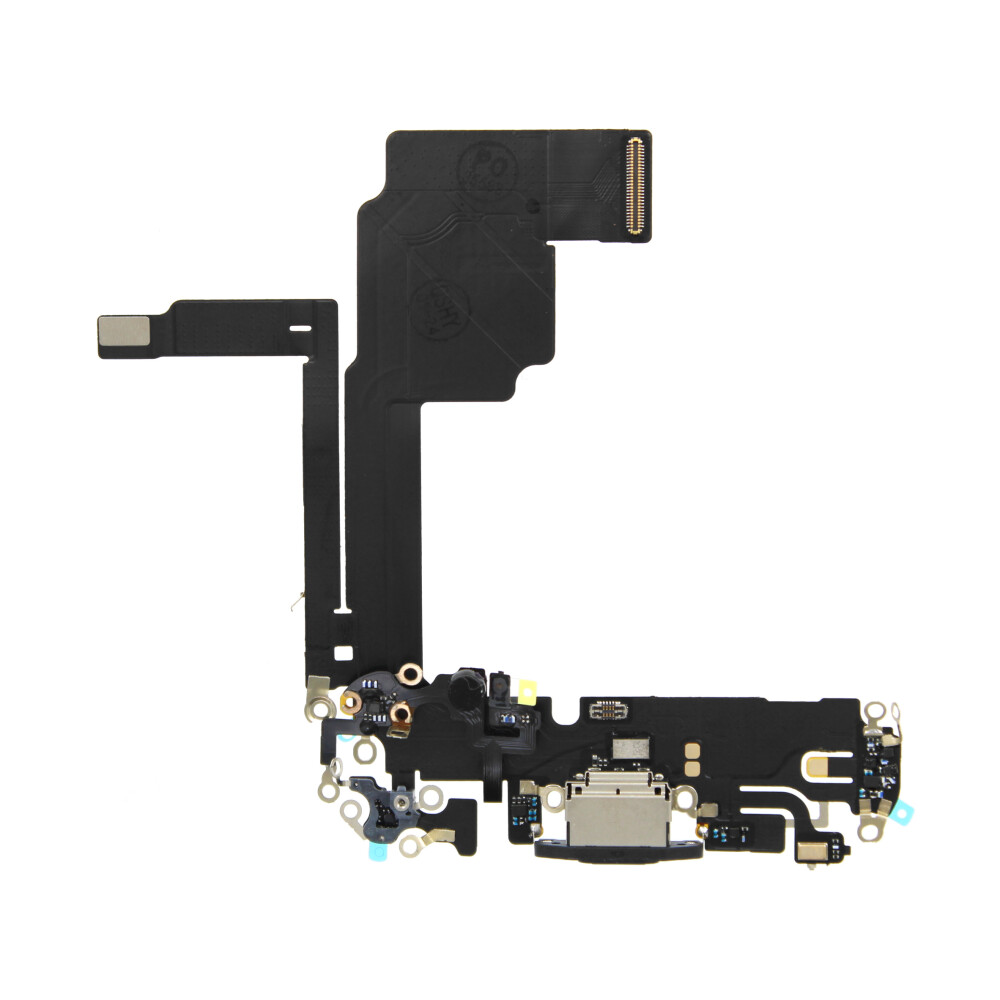 Nabíjecí port Flex pro iPhone 15 Pro v modré titanové barvě