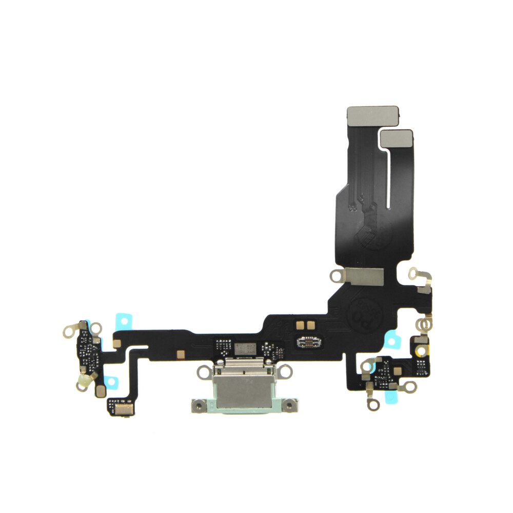 Nabíjecí port Flex pro iPhone 15, zelený