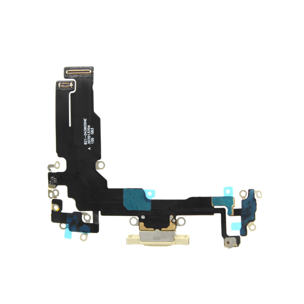 Nabíjecí port Flex pro iPhone 15, žlutý