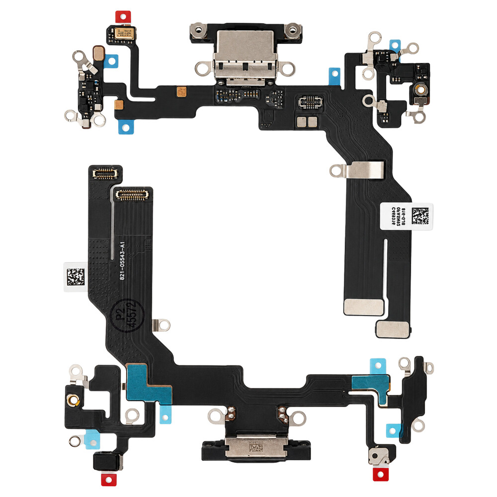 Nabíjecí port Flex pro iPhone 16e, černý