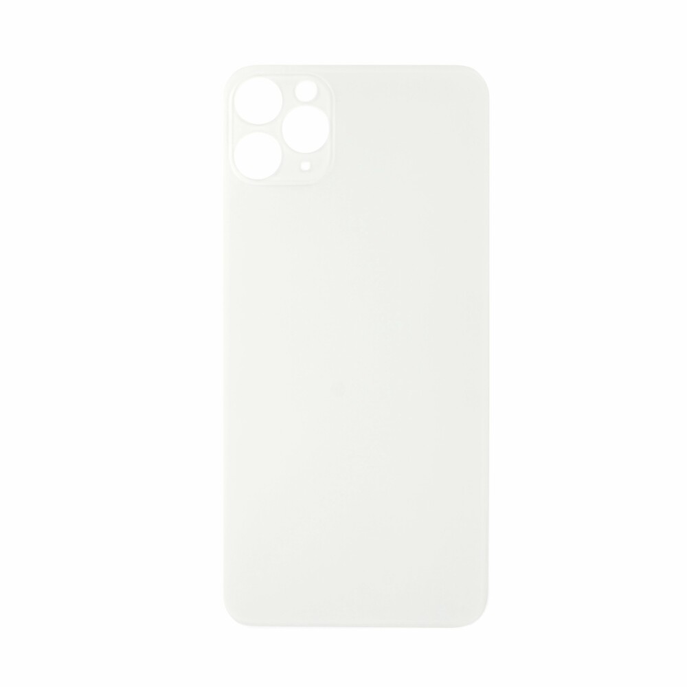 Náhradní zadní kryt pro iPhone 11 Pro Max, stříbrný, bez loga