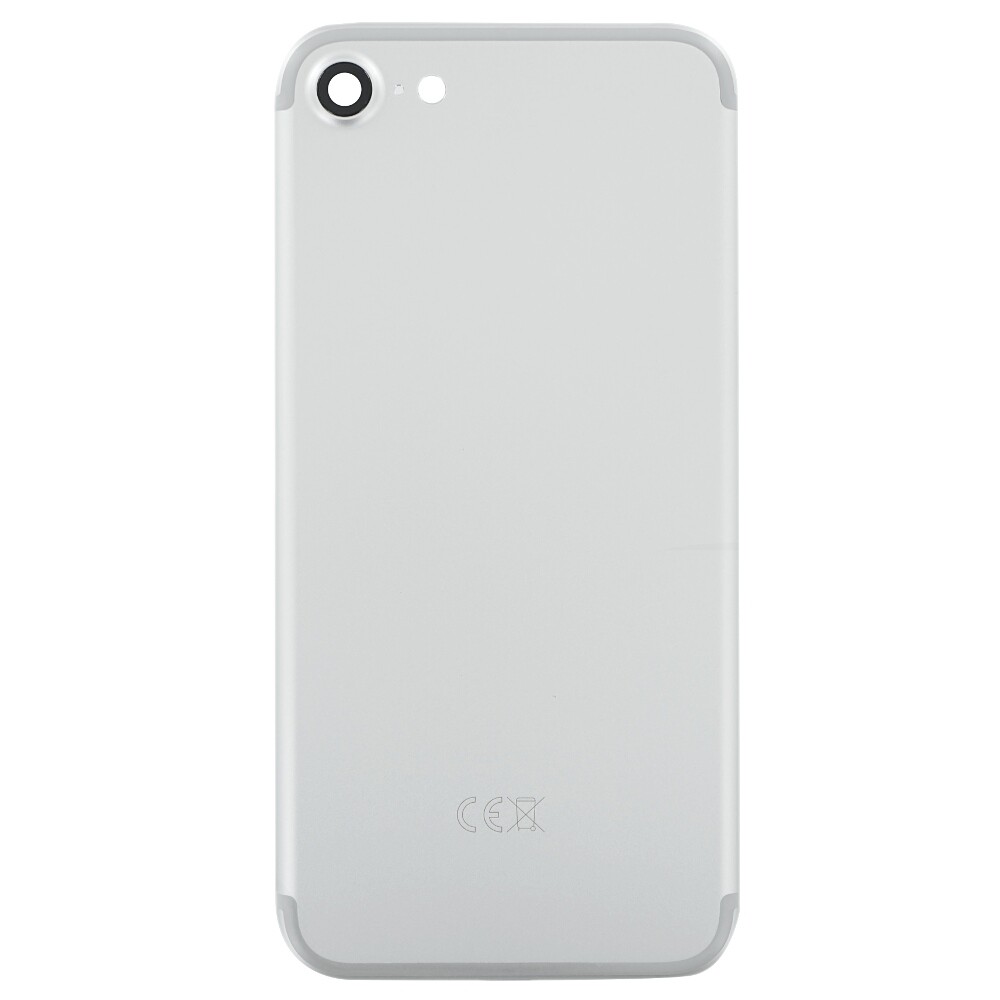 Náhradní zadní kryt pro iPhone 7, stříbrný (bez loga)