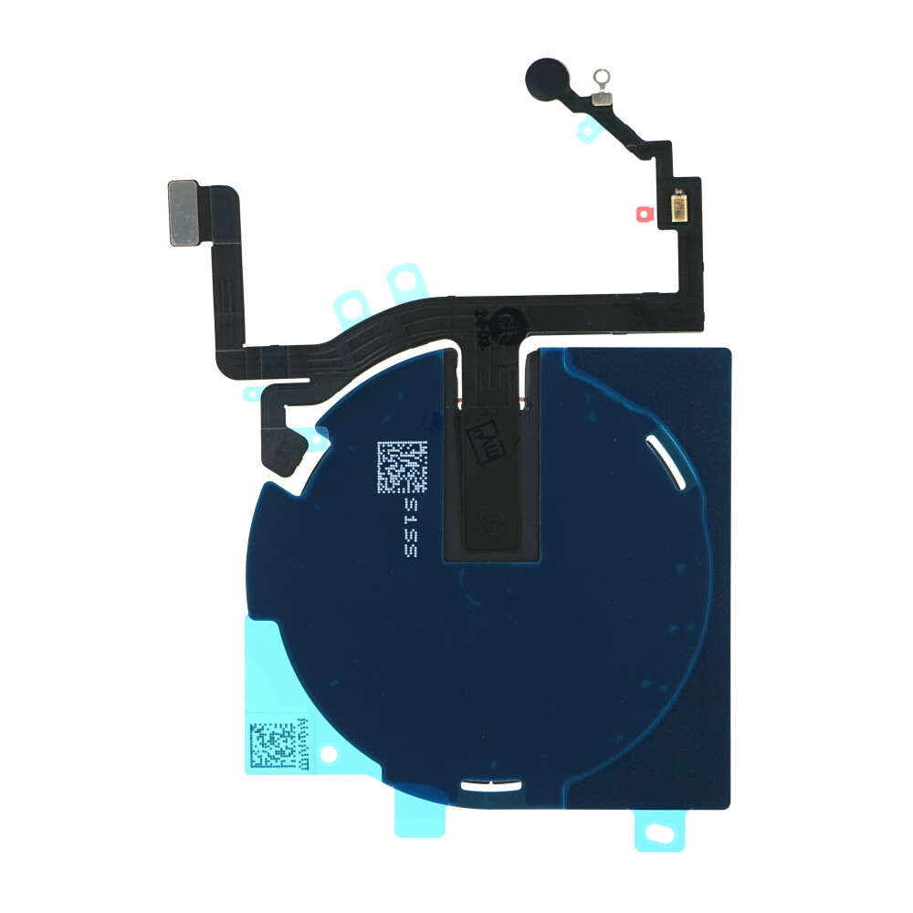 NFC/bezdrátová nabíjecí cívka + ohebná svítilna pro iPhone 15