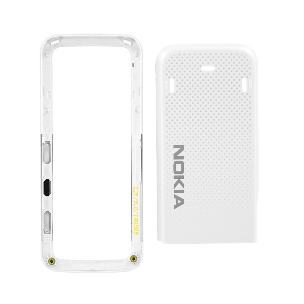 Nokia 5310 přední kryt / horní část krytu / pouzdro, světle šedá