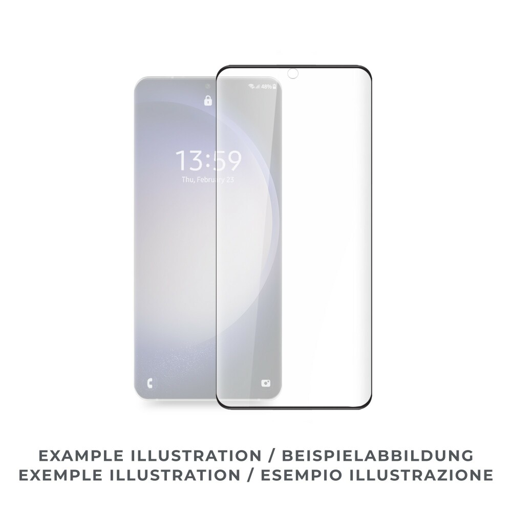 Ochranná fólie Prio 10x z tvrzeného skla 3D pro Samsung S25+, černá