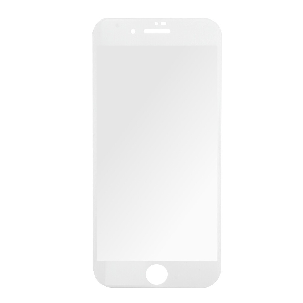 Ochranná fólie z tvrzeného skla prio 3D pro iPhone 8 Plus / 7 Plus, bílá