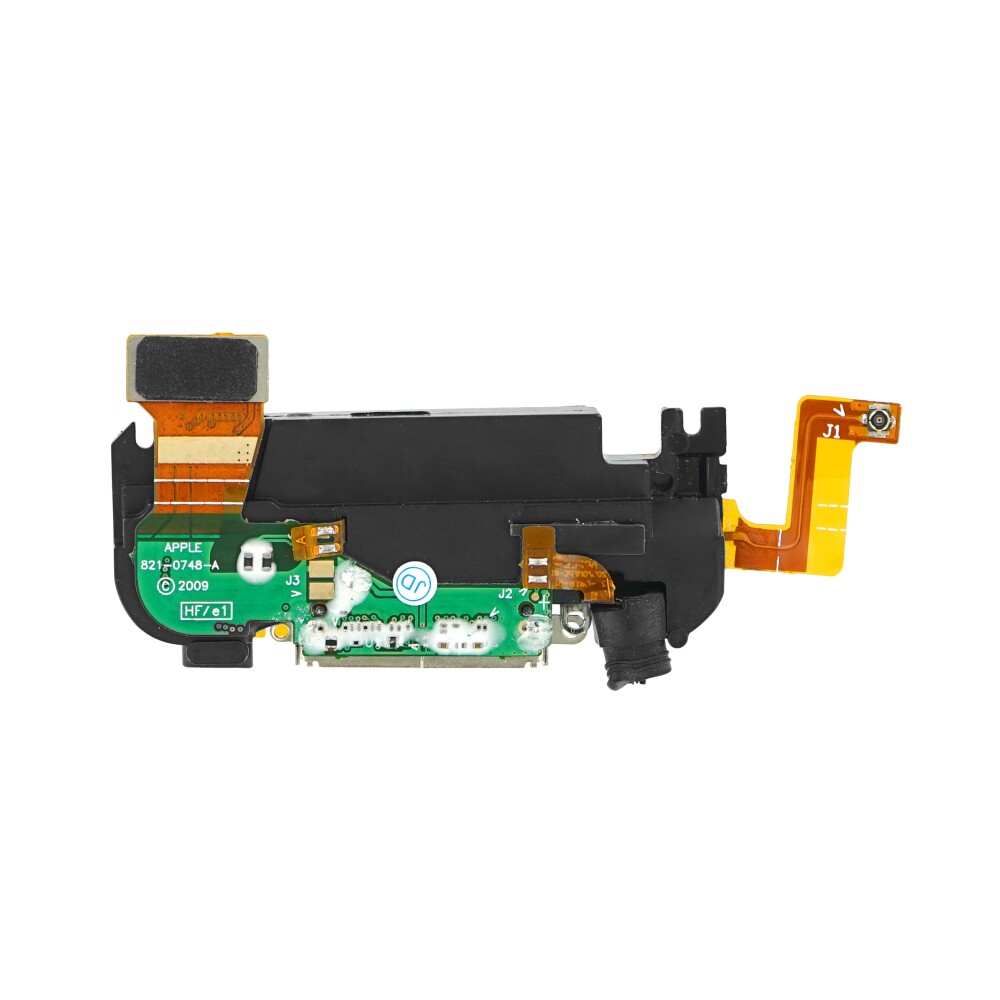 Ohebný kabel s konektorem Dock pro iPhone 3GS, černý