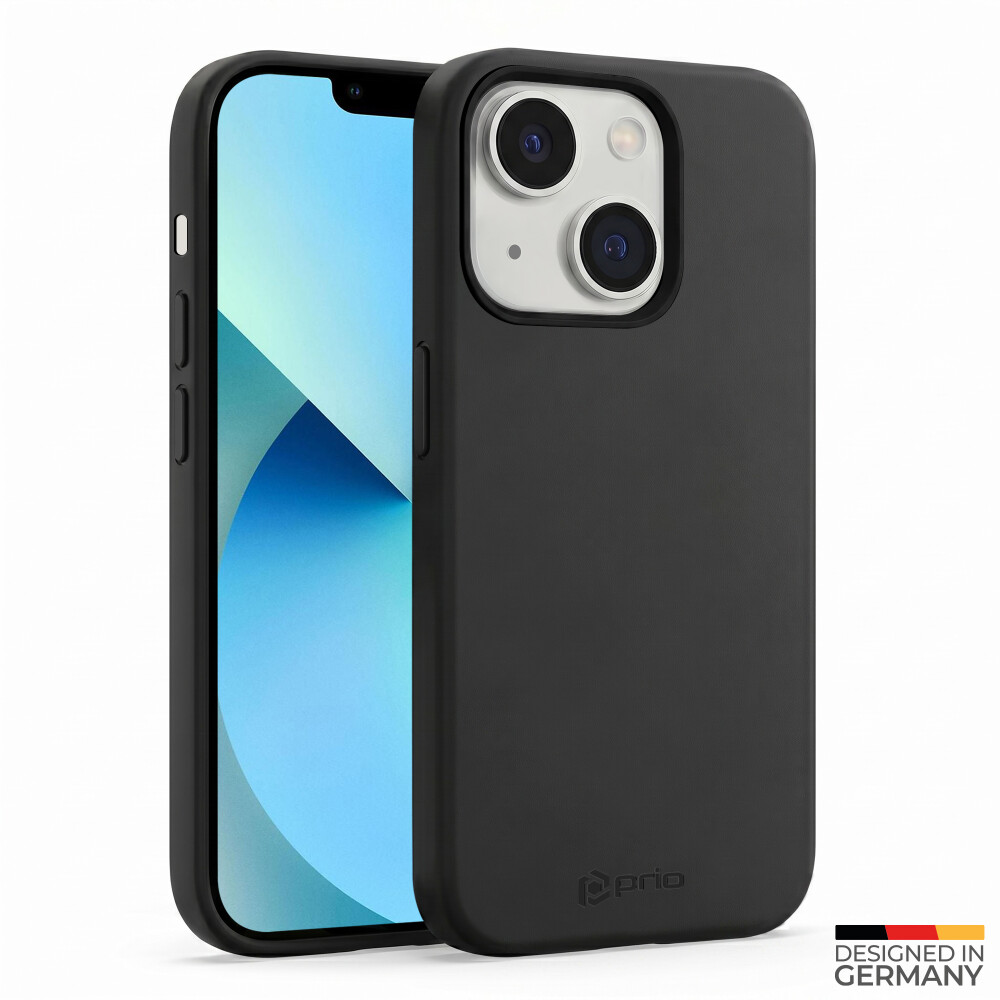 Pouzdro prio z tekutého silikonu MAG pro iPhone 14/13, černé