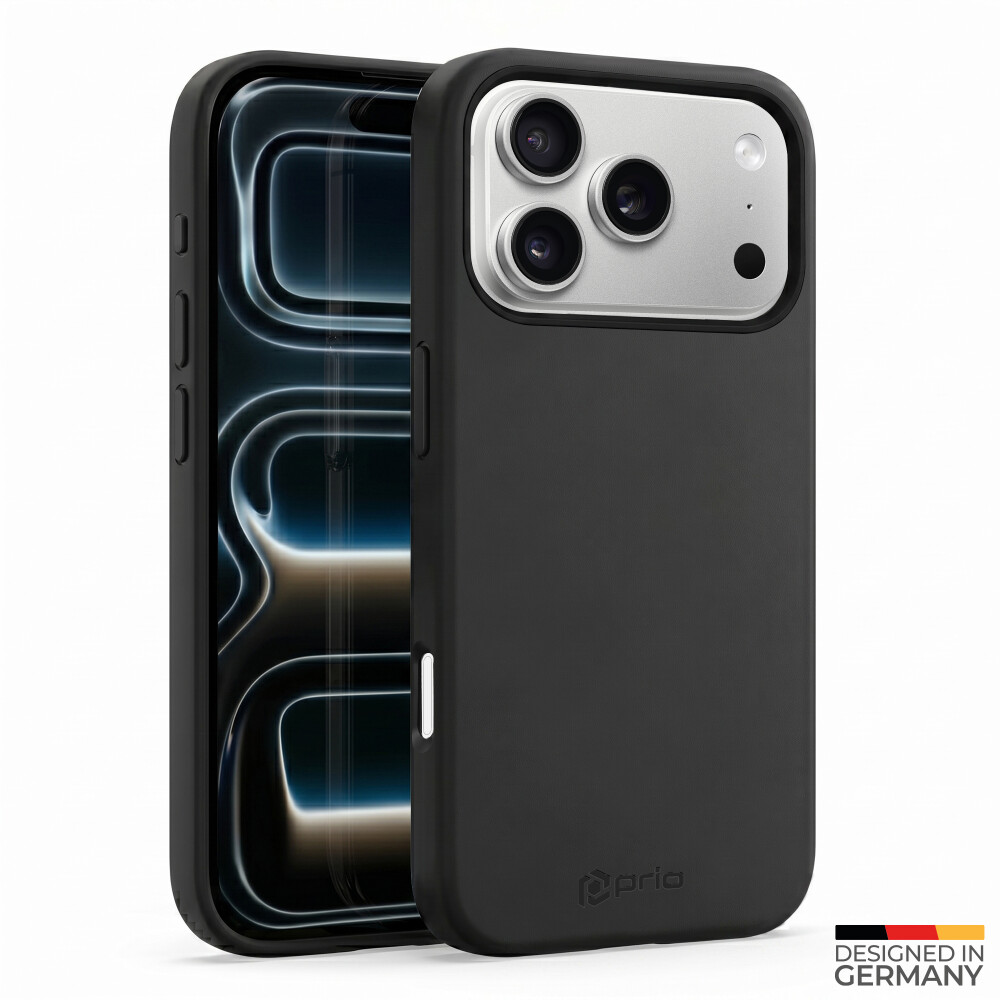 Pouzdro prio z tekutého silikonu MAG pro iPhone 17 Pro Max (6,9 palců), černé