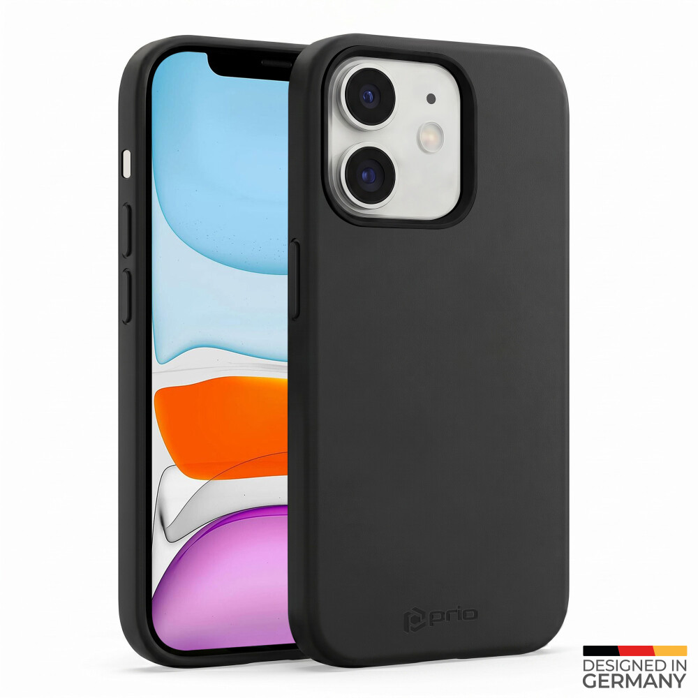 Pouzdro prio z tekutého silikonu pro iPhone 11, černé