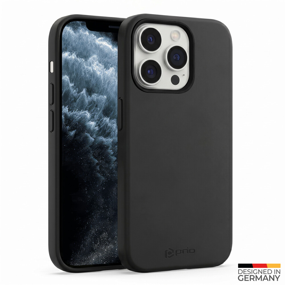 Pouzdro prio z tekutého silikonu pro iPhone 11 Pro Max, černé
