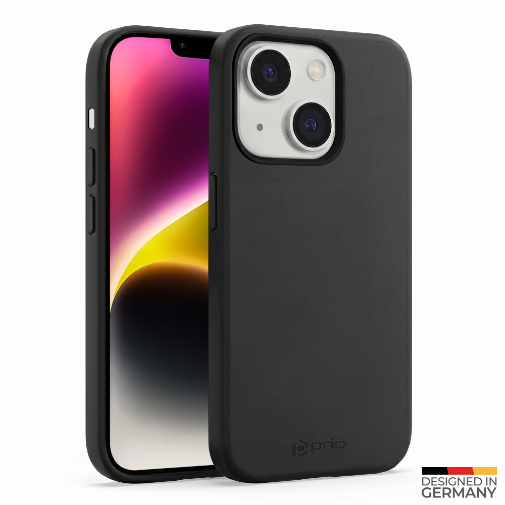 Pouzdro prio z tekutého silikonu pro iPhone 14/13, černé