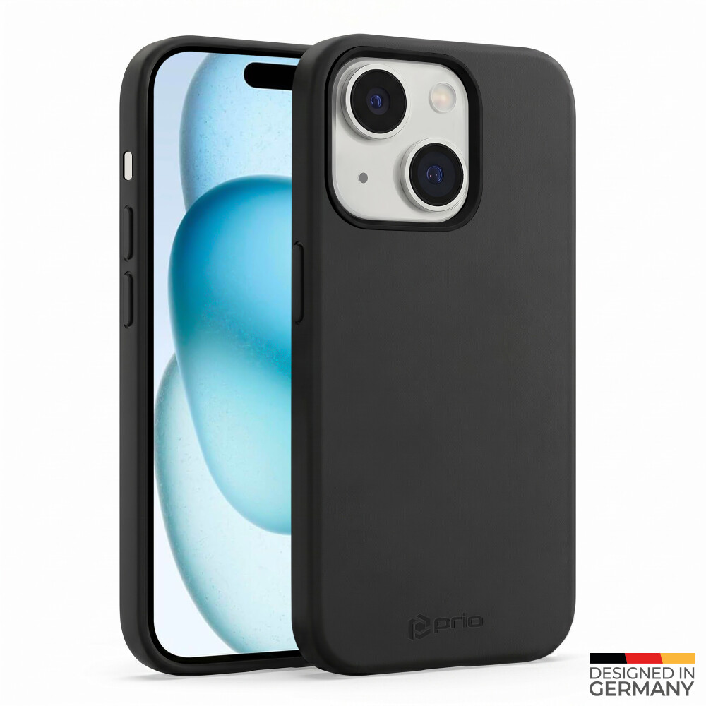 Pouzdro prio z tekutého silikonu pro iPhone 15 Plus (6,7 palce), černé