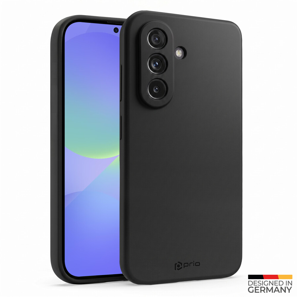 Pouzdro prio z tekutého silikonu pro Samsung A36, černé