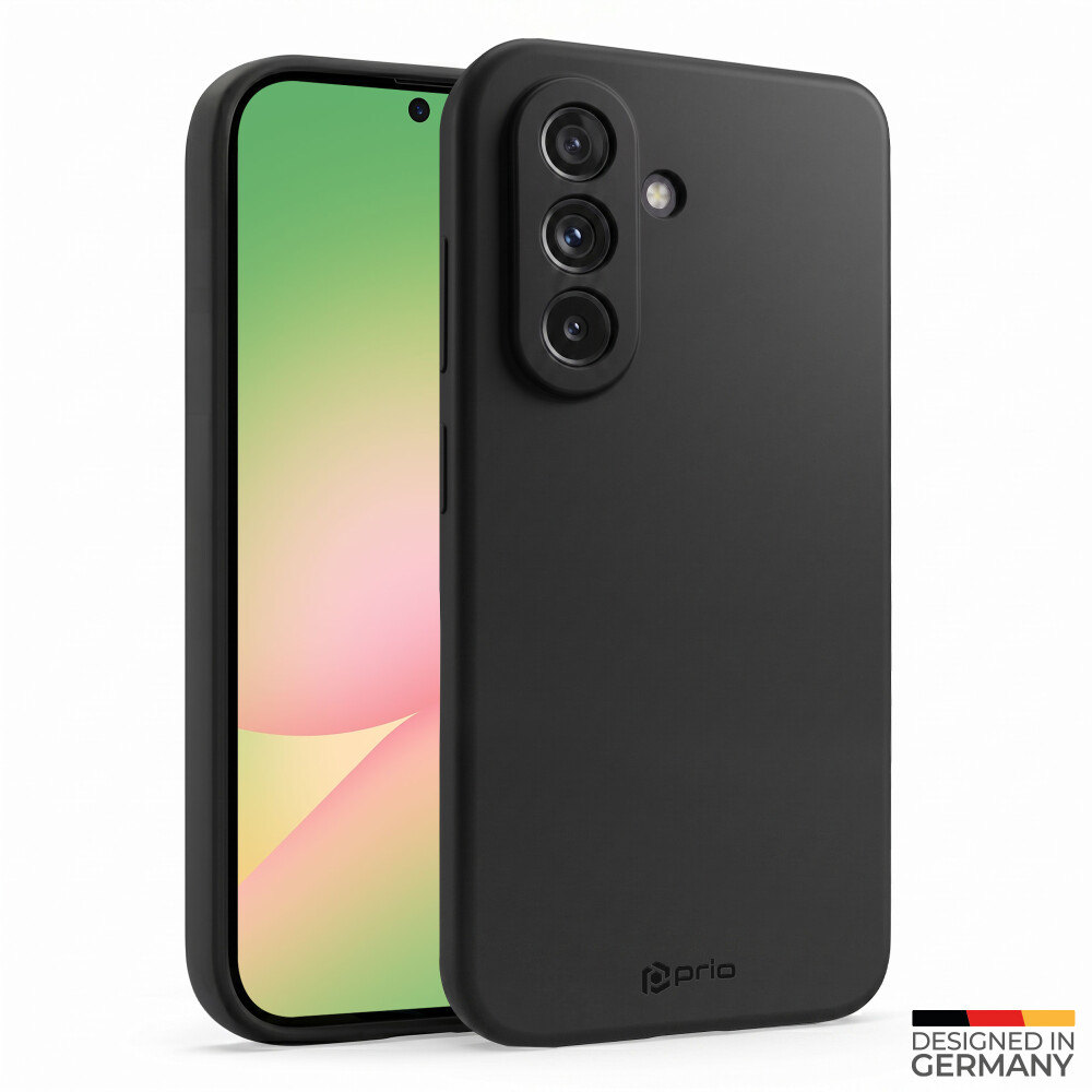 Pouzdro prio z tekutého silikonu pro Samsung A56, černé