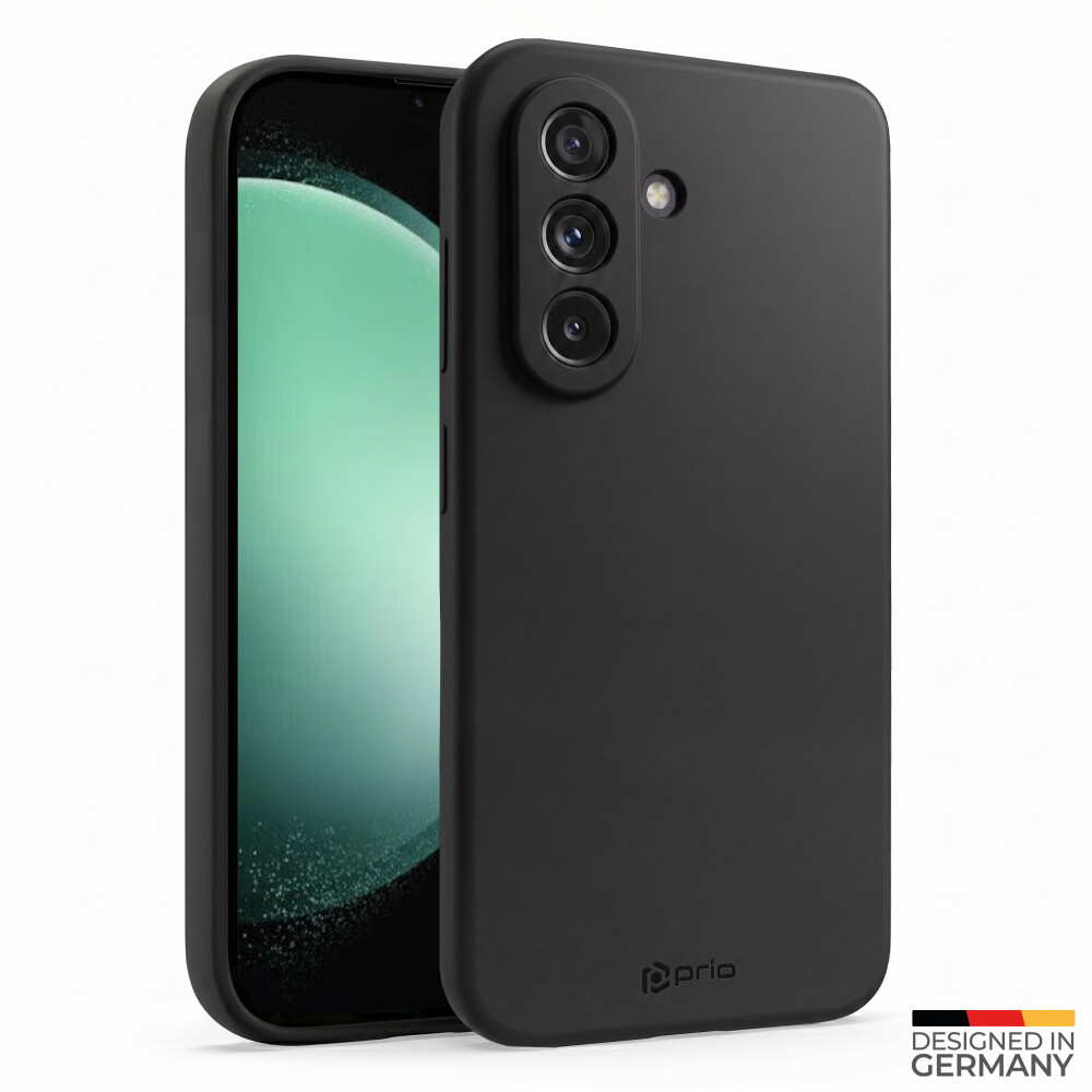 Pouzdro prio z tekutého silikonu pro Samsung S23 FE, černé