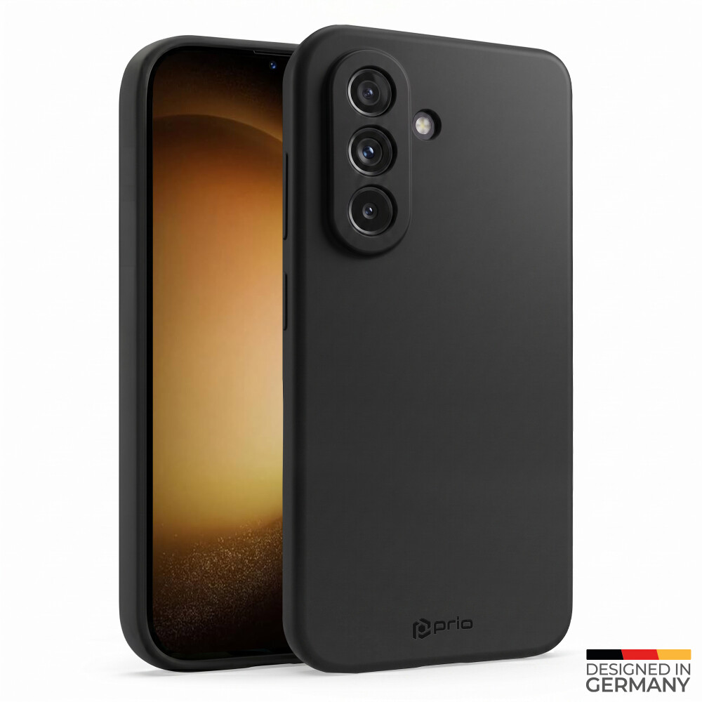 Pouzdro prio z tekutého silikonu pro Samsung S23 Ultra, černé