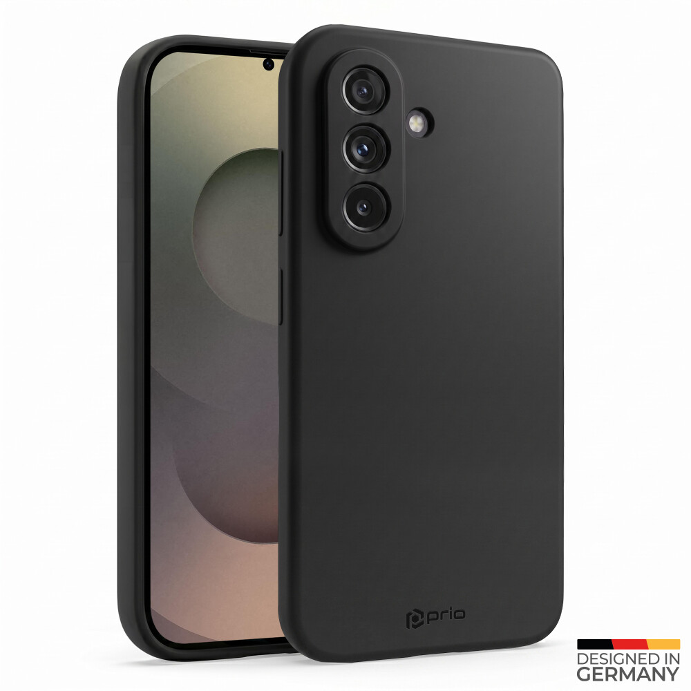 Pouzdro prio z tekutého silikonu pro Samsung S25 Ultra, černé