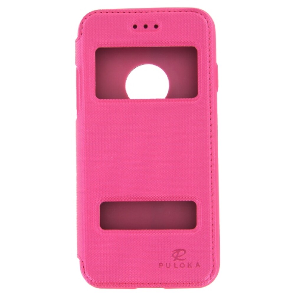 Pouzdro Puloka Flip pro iPhone 7, růžové