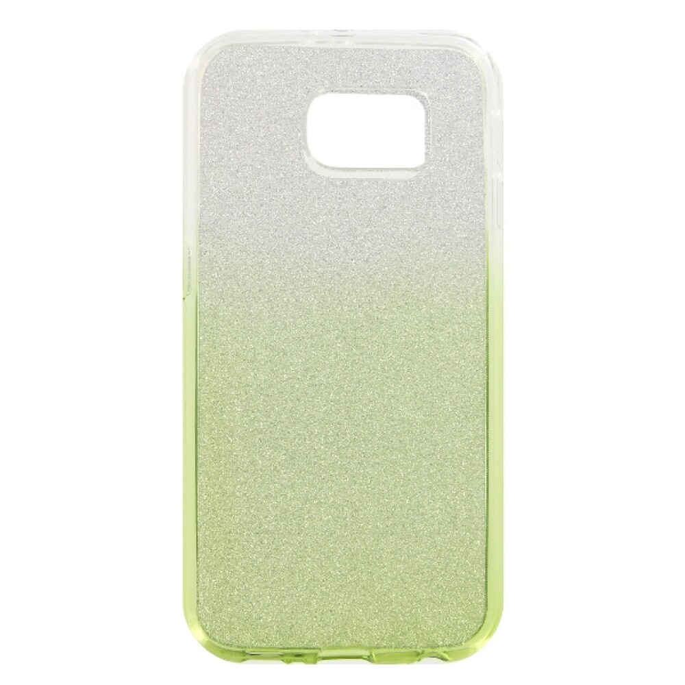 Pouzdro z TPU Shine pro Samsung Galaxy S6, zelené