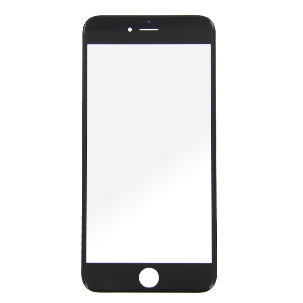 Přední dotykové sklo s rámečkem a OCA pro iPhone 6s Plus (A1687/A1634), černé
