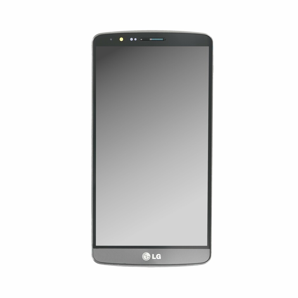 Přední kryt LCD pro LG G3 D855, titanově černý