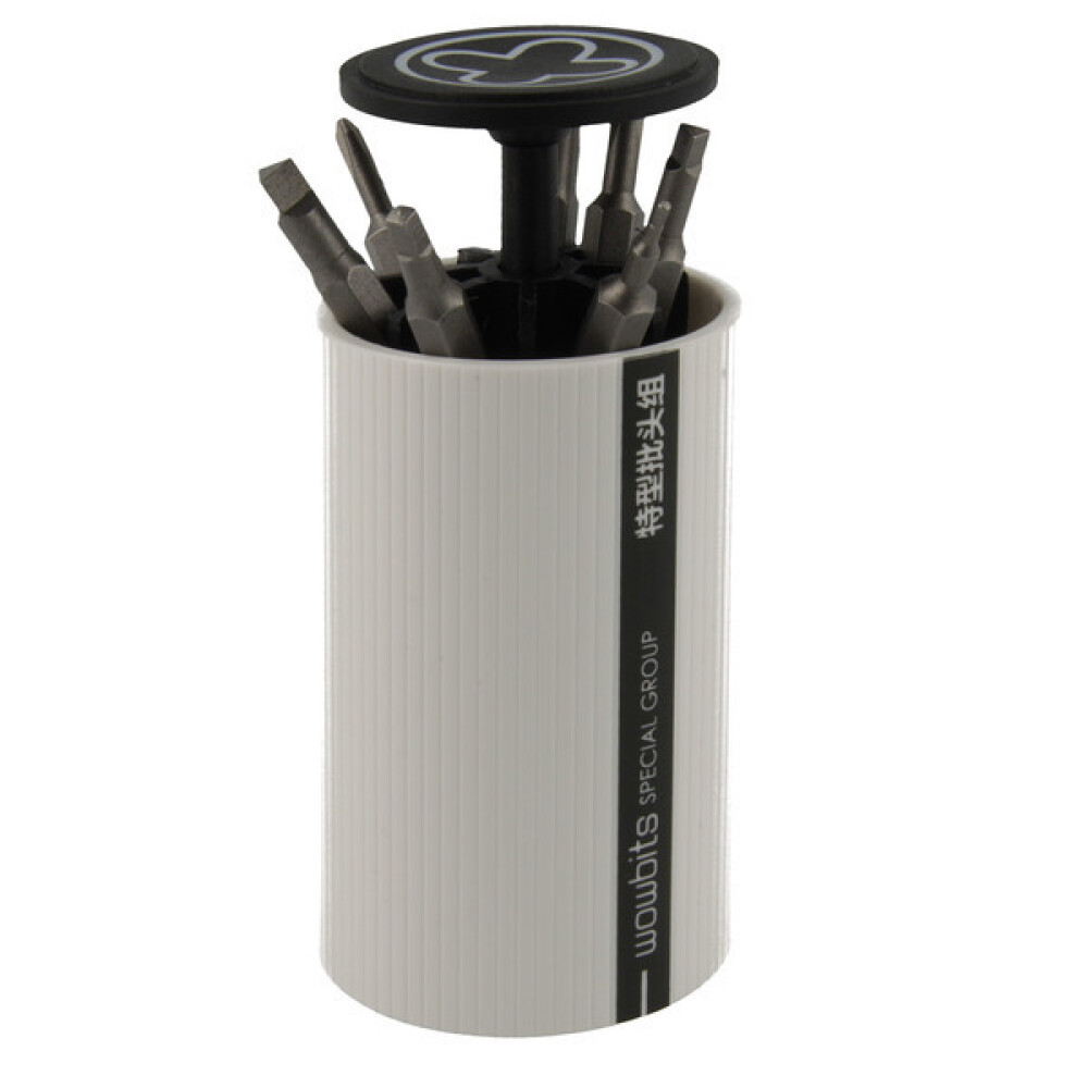 Sada šroubovacích nástavců Wowbits | T10, T8, P6, P5, P2, Pentalobe, PH00, Phillips a SL2.0