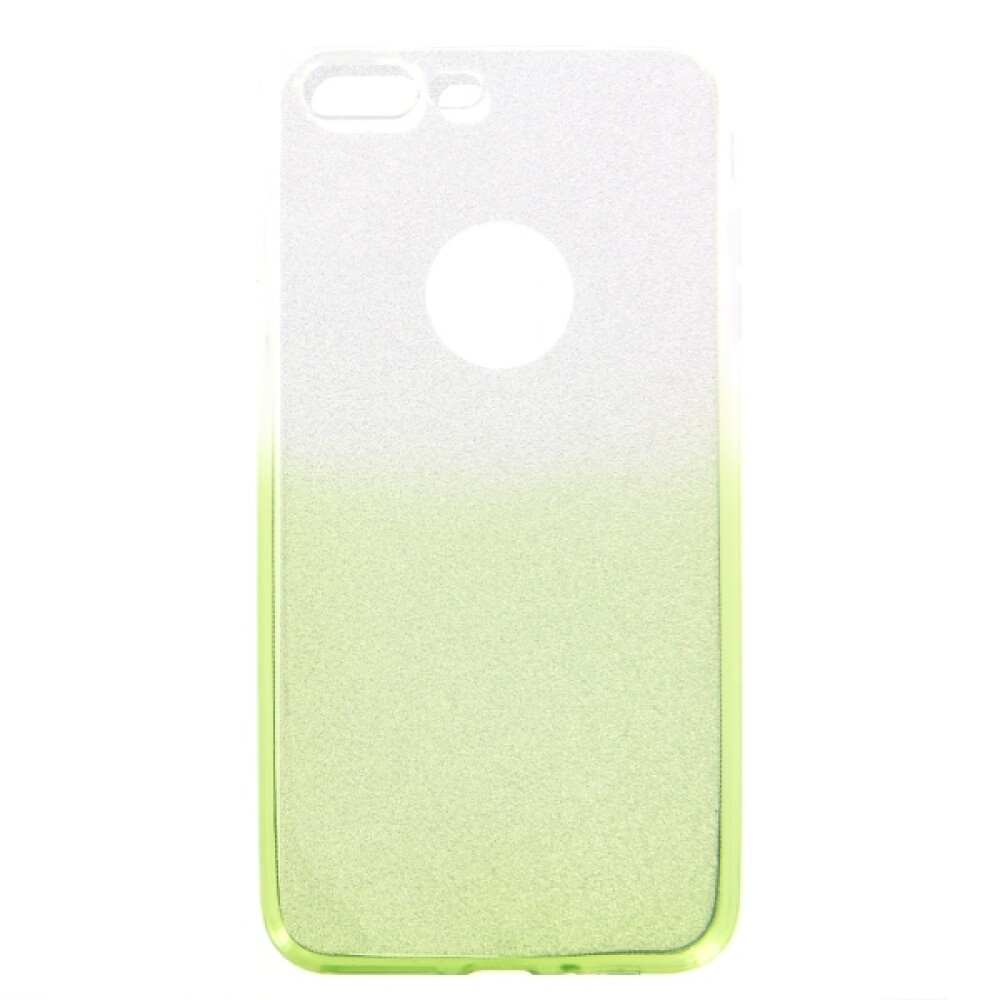 Silikonové pouzdro TPU Shine pro iPhone 7 Plus – zelené