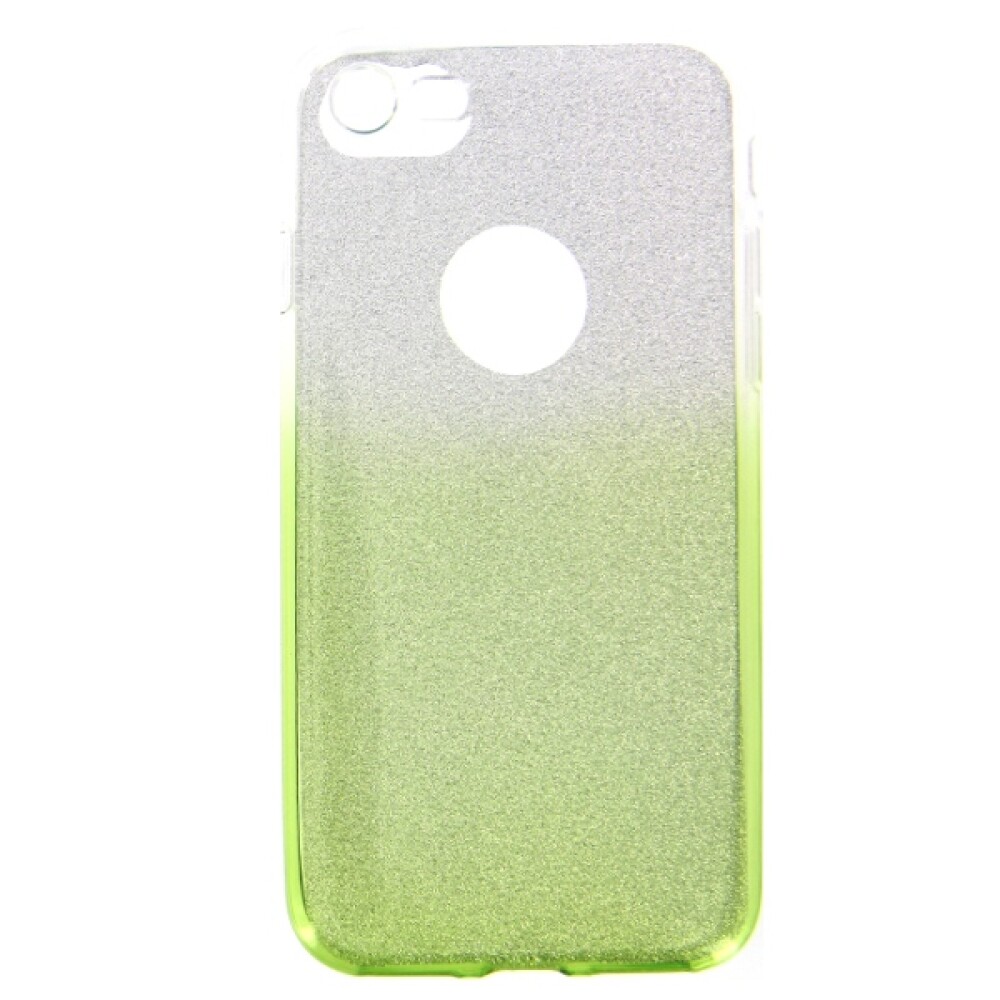 Silikonové pouzdro z TPU / kryt Shine pro iPhone 7 – zelené