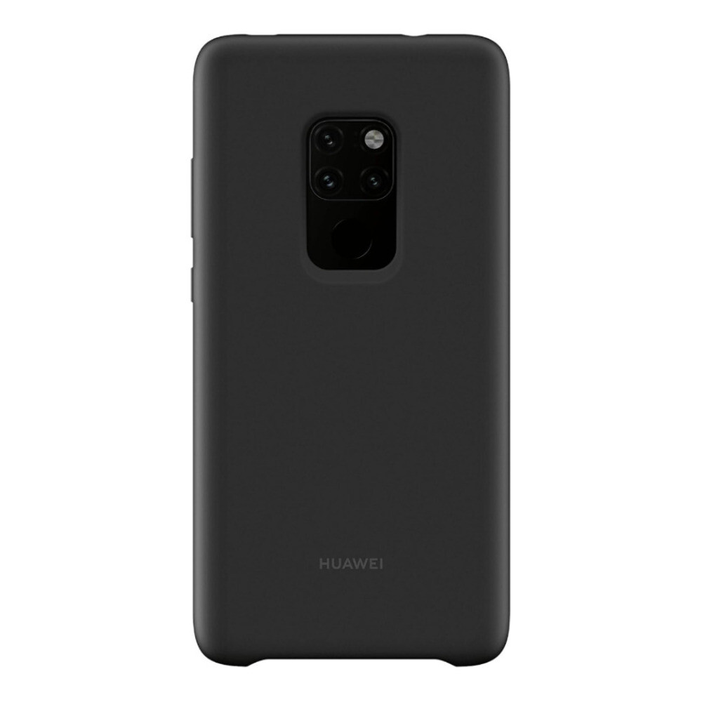 Silikonové pouzdro / zadní kryt pro Huawei Mate 20, černé