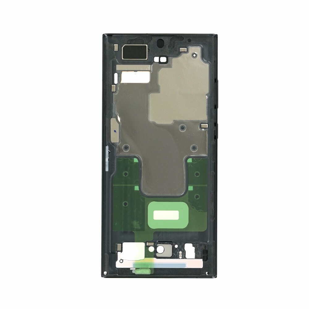 Střední rám Samsung S918 pro Galaxy S23 Ultra, černý, GH96-15833A