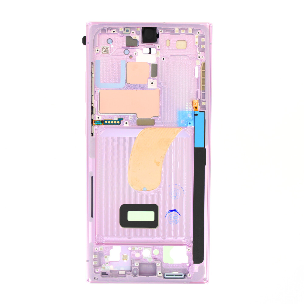 Střední rám Samsung S918 pro Galaxy S23 Ultra, fialový, GH96-15833D