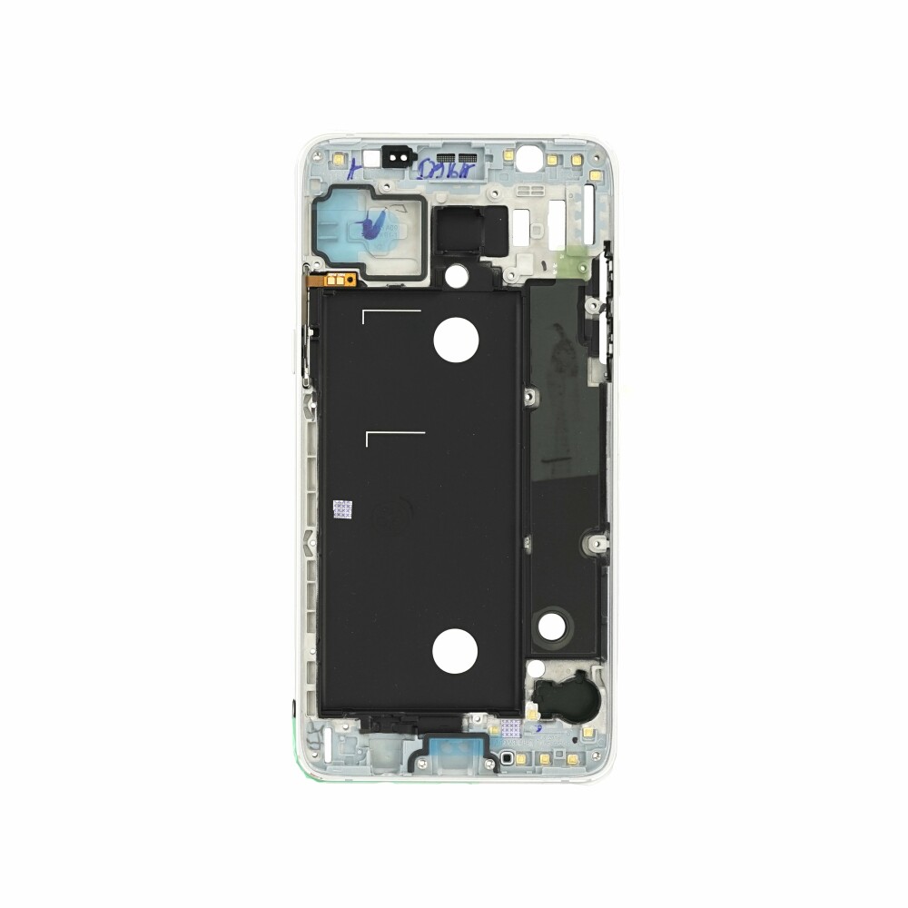Střední rám Samsung SM-J510F Galaxy J5 2016, bílý, GH98-39541C