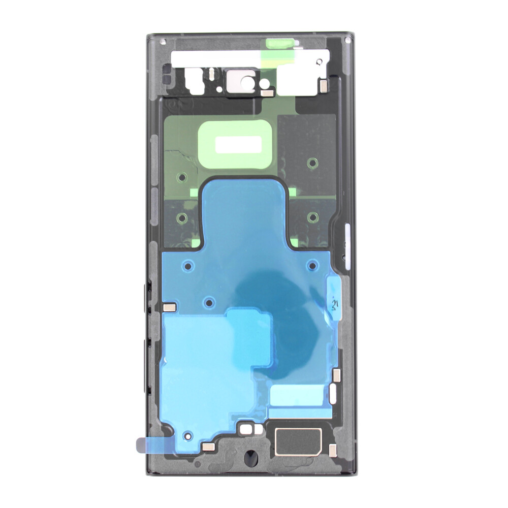 Střední rámeček Samsung S918 pro Galaxy S23 Ultra, grafitová/červená, GH96-15833E