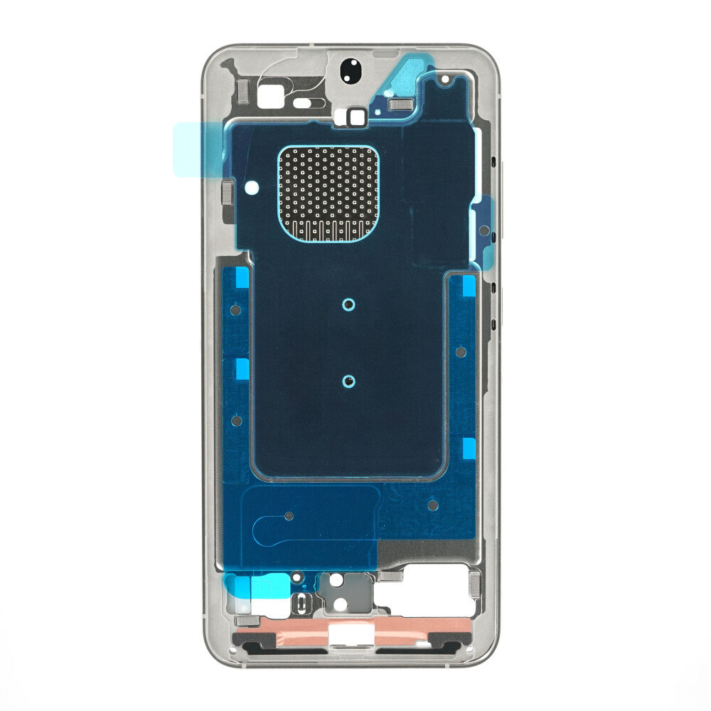 Střední rámeček Samsung SM-S921 pro Galaxy S24, jantarově žlutý, GH82-33418D