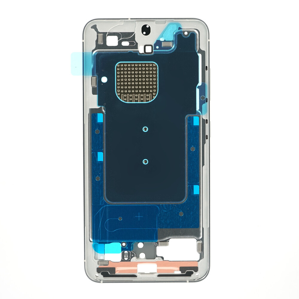 Střední rámeček Samsung SM-S921 pro Galaxy S24, mramorově šedý, GH82-33418B