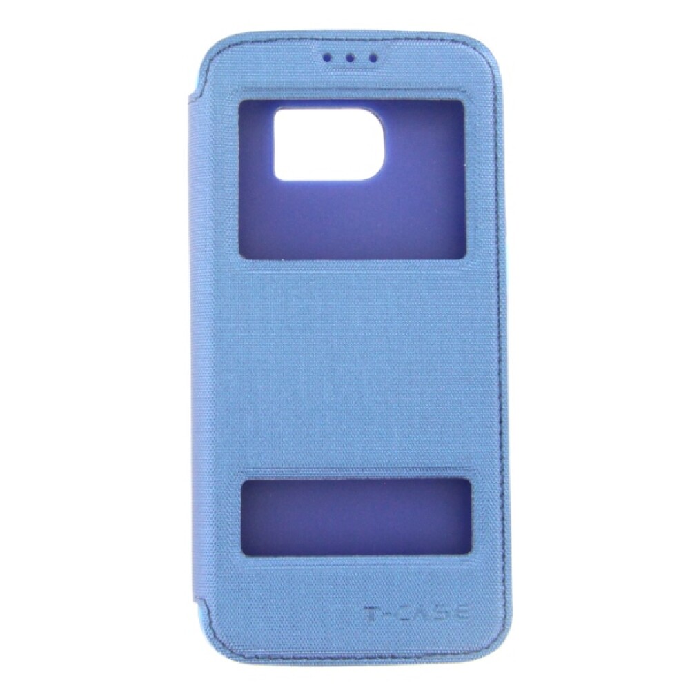 T-CASE Lux Magnet FlipCase pro Samsung Galaxy S7, modré