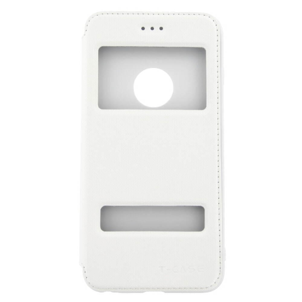 T-CASE Magnet FlipCase View pro iPhone 6/6s Plus, bílá