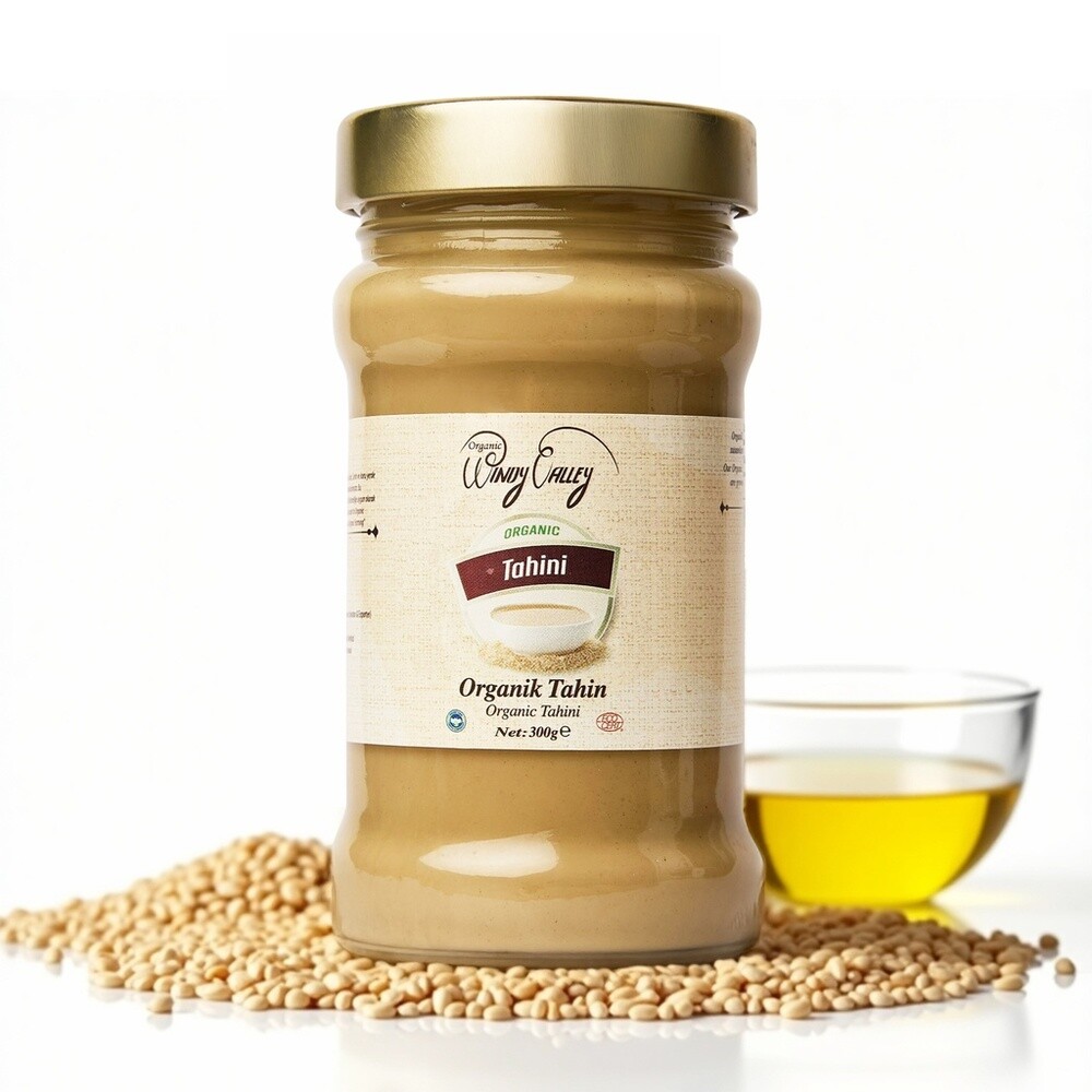 Tahini 300 g | 100 % bio tahini pasta | Bio sezamové tahini