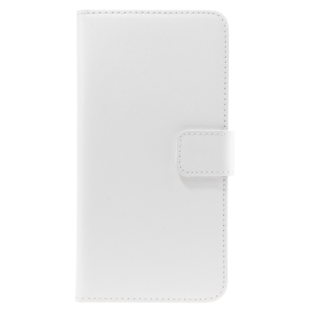 Tenké kožené pouzdro na iPhone 6 Plus – bílé 4250710556328
