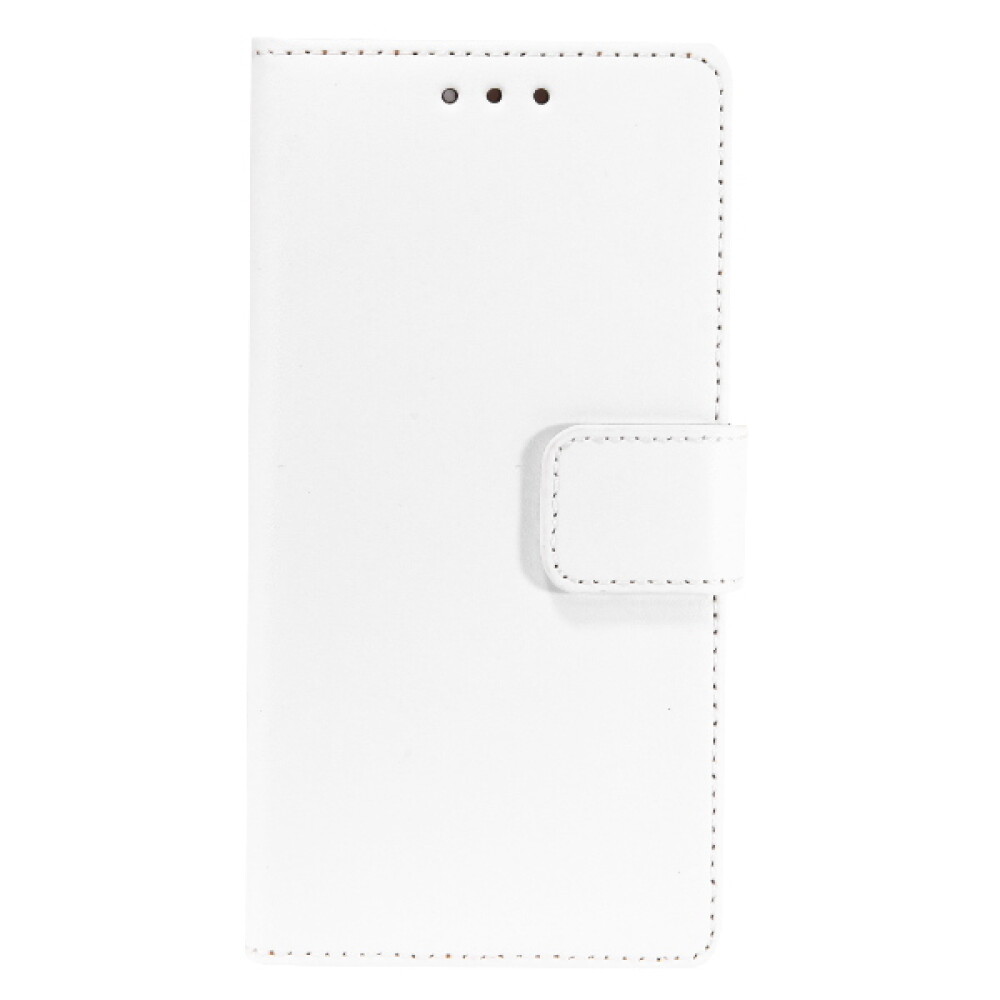 Tenké kožené pouzdro na telefon Galaxy A5 – bílé 4250710560844