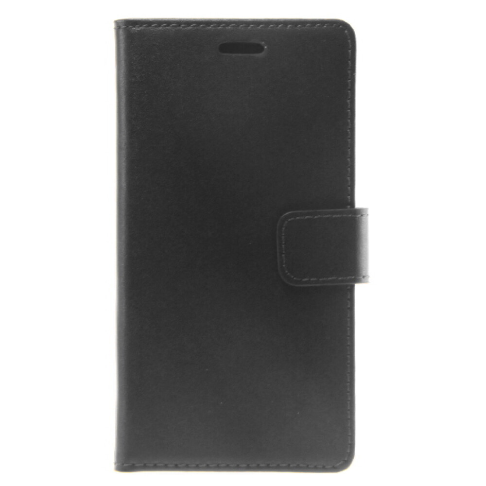 Tenké kožené pouzdro na telefon Sony Xperia Z5 – černé 4250710565238